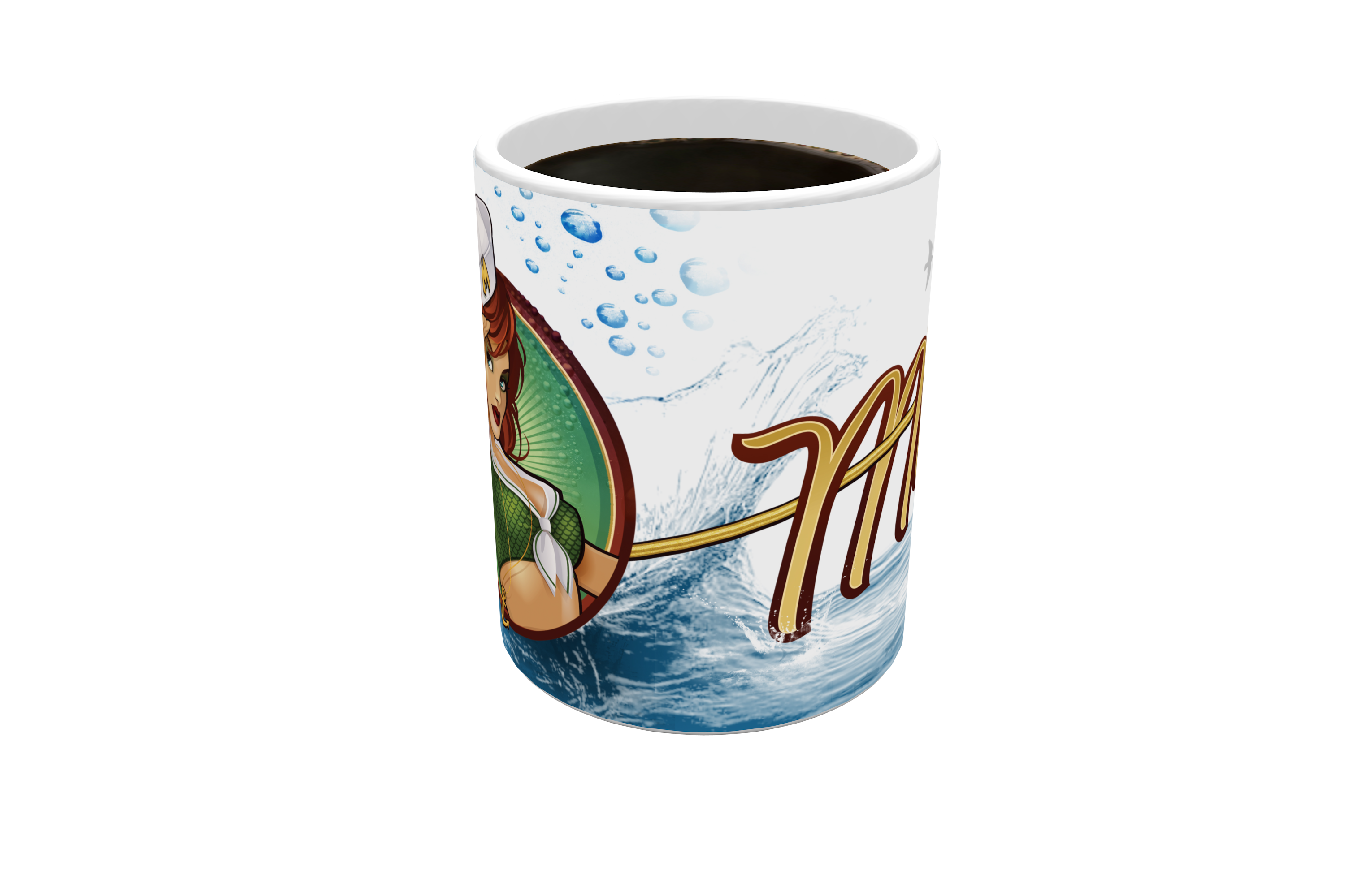 DC Comics (Justice League - Mera Bombshell) Morphing Mugs® Heat-Sensitive Mug MMUG095
